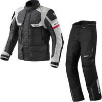 Rev It Defender Pro GTX Motorcycle Jacket and Trousers Anthracite Black Kit