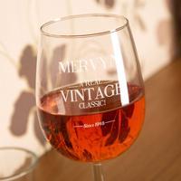 Real Vintage Classic Personalised Wine Glass