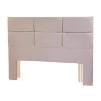 Relyon Contemporary Wide Headboard Double Biscuit