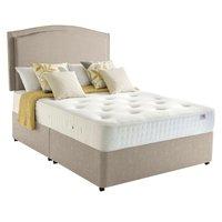 Rest Assured Harewood 800 Pocket Memory Divan Set 0 Drawer Double Egg shell Base