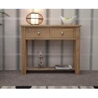 Reno Oak Console Table