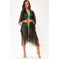 Rhia Black Sparkle Kimono