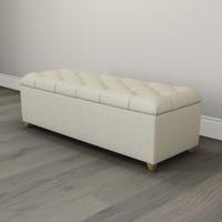 Richmond Herringbone Ottoman