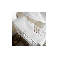 Royal Lace White Crib Set-White