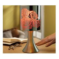 Rose Design Touch Lamp