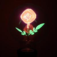 Rose Light Bulb