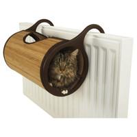 Rosewood Jolly Moggy Natural Bamboo Radiator Bed