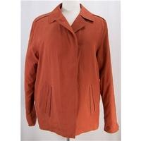 Rossetti -size 16, as new Rust - Microfibre Jacket