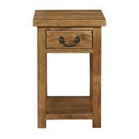 Rustic 1 Drawer Console Table