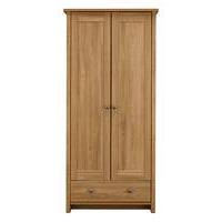 Salcombe 2 Door 1 Drawer Wardrobe