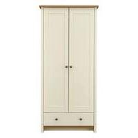 Salcombe 2 Door 1 Drawer Wardrobe