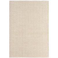 Sanya Natural Cotton & Jute Plain Rug