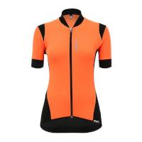 Santini Women's Wave Jersey - Orange - L