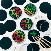 Scratch Art Badges (Pack of 10)