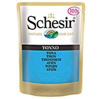 Schesir Adult Pouch 6 x 100g - Tuna with Salmon