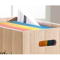 Set of 6 Suspension Files, Cardboard