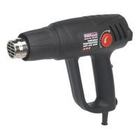 Sealey HS107K Variable Temperature Hot Air Gun Kit 2000W 50-450°c/...