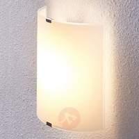 Semicylindrical LED wall light Helmi