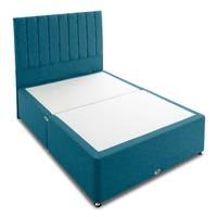 Shire Victoria Teal Divan Base Single Platform No Drawers