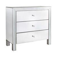 Shimmer Chest of 3 Drawers, Mirror