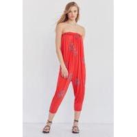 Silence + Noise Jerry Jumpsuit, RED