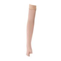 Sigvaris Advance Class 1 Compression Arm Sleeve with Grip Top & Seamless Mitten Natural Large Regular Normal