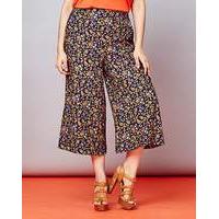 Simply Be Super Wide Leg Crop Trousers