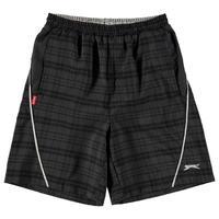 Slazenger Checked Shorts Junior Boys