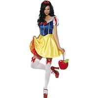 Smiffy's Adult Women's Fever Fairytale Costume, Dress Attached Underskirt, Headband and Choker, Once Upon a Time, Fever, Size M, 30195