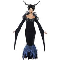 Smiffy's Adult Women's Lady Raven Costume