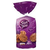 Snack a Jacks Jumbo chocolate chip low fat rice cakes