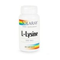 Solaray Free Form L-Lysine 500mg 60 capsule (1 x 60 capsule)