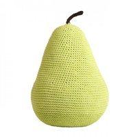 SOFT CROCHET PEAR KIDS POUFFE