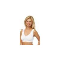 Soft bra with magnetic fibers, 2-pack, white, size M Smarttex