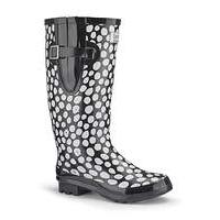 Splash Miss Polka Wide EEE fit Wellies