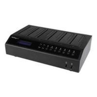 StarTech.com USB 3.0 / eSATA 6-Bay Hard Drive Duplicator Dock - 1:5 HDD / SSD Cloner and Eraser