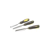 Stanley 2-16-268 FatMax Bevel Edge Chisel With Thru Tang Set Of 3:...