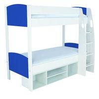 Stompa UNOS detachable storage bunkbed - Round Blue - no doors