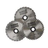 Stationary Circular Saw Blade Set In Aluminium Case 216 x 30mm x 24/50T