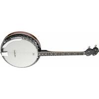 Stagg BJM304DL 4 String Bluegrass Banjo Deluxe with Metal Pot