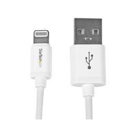 StarTech.com USBLT30CMW 0.3m Short White Apple® Lightning Connecto...