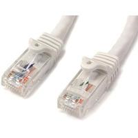 StarTech N6PATC1MWH 1m White Snagless Cat6 UTP Patch Cable - ETL V...