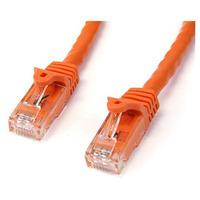 StarTech N6PATC2MOR 2m Orange Snagless Cat6 UTP Patch Cable - ETL ...