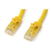 StarTech N6PATC1MYL 1m Yellow Snagless Cat6 UTP Patch Cable - ETL ...