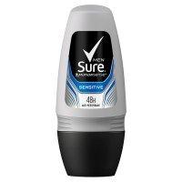 Sure Men sensitive roll-on anti-perspirant deodorant