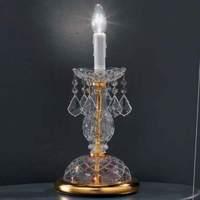 Sublime QUEEN crystal table lamp, 28 cm