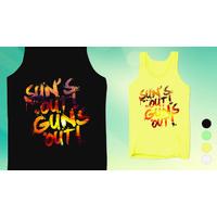 'Sun's Out Guns Out' Men's Summer Top - 4 Colours