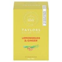 Taylors lemongrass & ginger wrapped tea bags, 20 pack