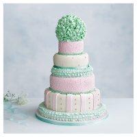 Tallulah 5 tier  Wedding Cake, Fruit (Base tier) & Lemon sponge (4 tiers)