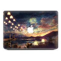 The Lights of Ten Thousand Homes PVC Sticker For MacBook Air 11 13/Pro13 15/Pro with Retina13 15/MacBook 12